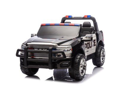 Elektrické policejní autíčko RAM 3500 černé
