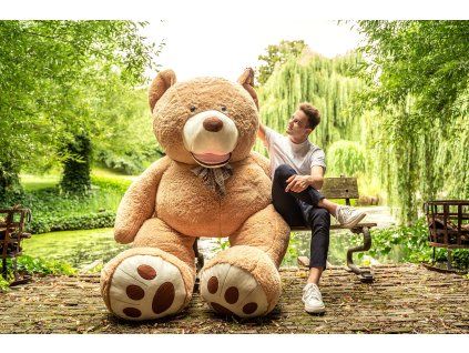 xxl pyšák 350 cm světle hnědý
